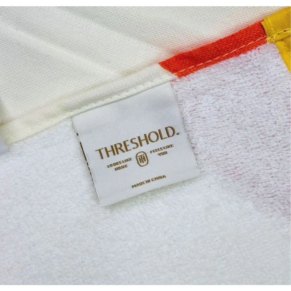 Threshold Design Fish Oversized JUMBO Beach Towel - 72” x 60” - 2 Count